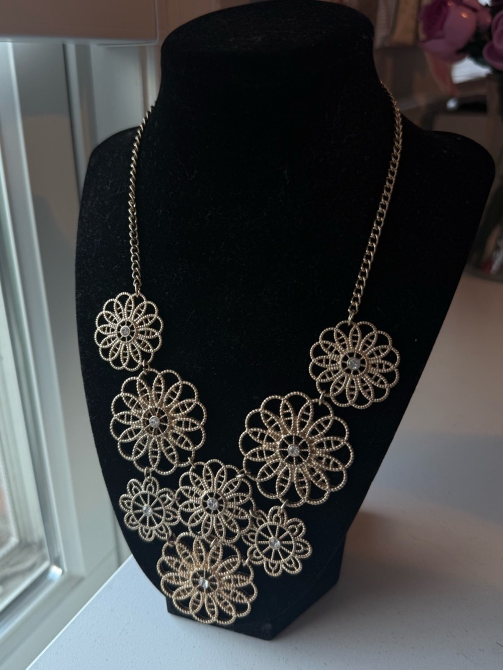 Francesca’s Statement Necklace Bundle – 3 Chunky Fashion Necklaces
